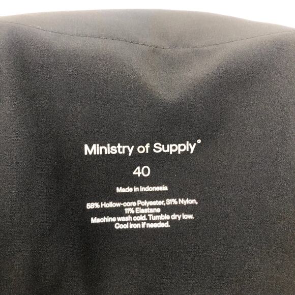 MINISTRY OF SUPPLY Men's Pace Chino Pants 40x34 Dark Olive Green NWT - Picture 10 of 11